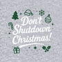 Don't Shutdown Christmas-Womens-Fitted-Tee-Boggs Nicolas