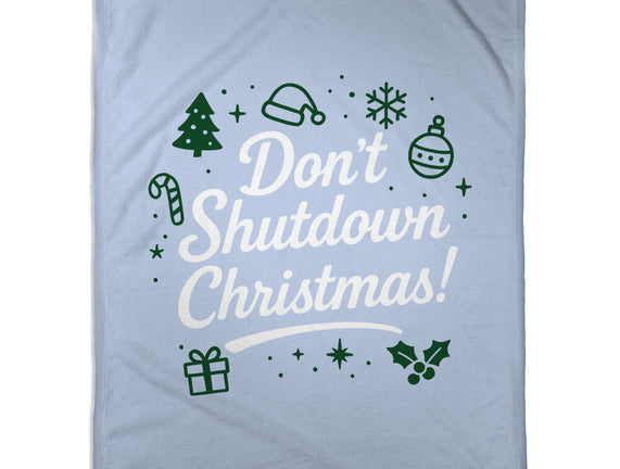 Don't Shutdown Christmas