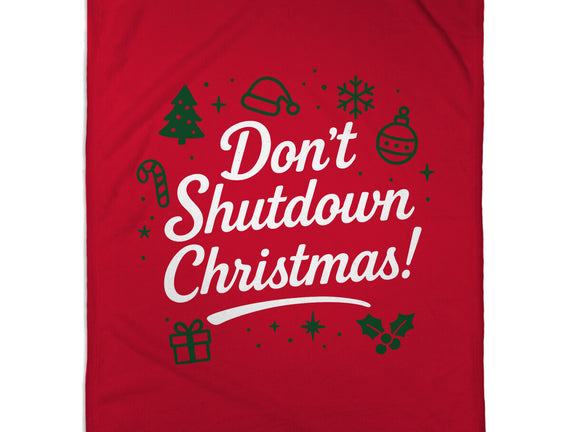 Don't Shutdown Christmas