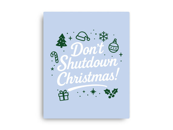 Don't Shutdown Christmas