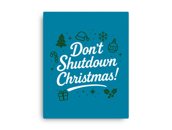 Don't Shutdown Christmas