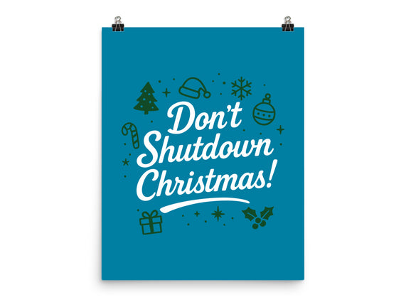 Don't Shutdown Christmas