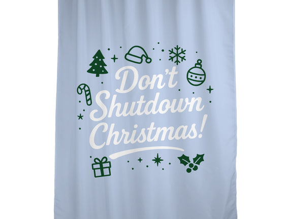 Don't Shutdown Christmas