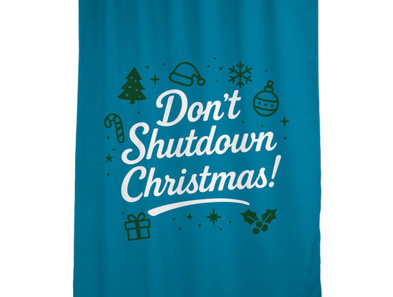 Don't Shutdown Christmas