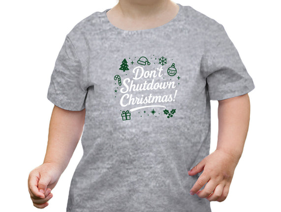 Don't Shutdown Christmas