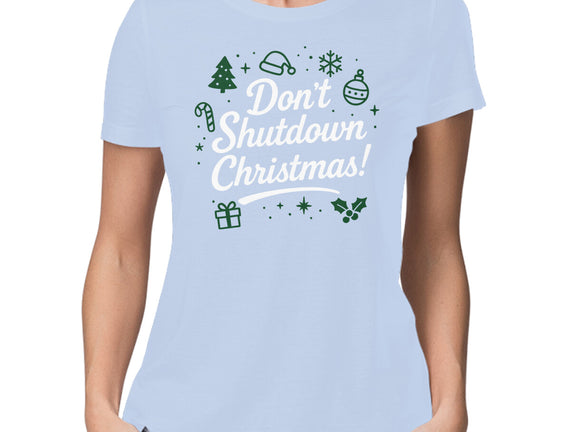Don't Shutdown Christmas