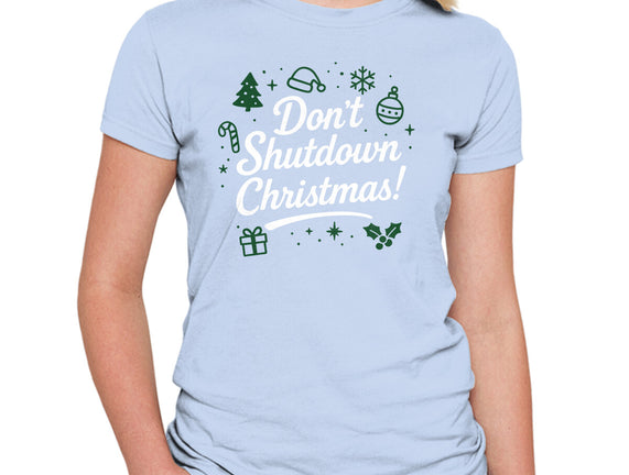 Don't Shutdown Christmas