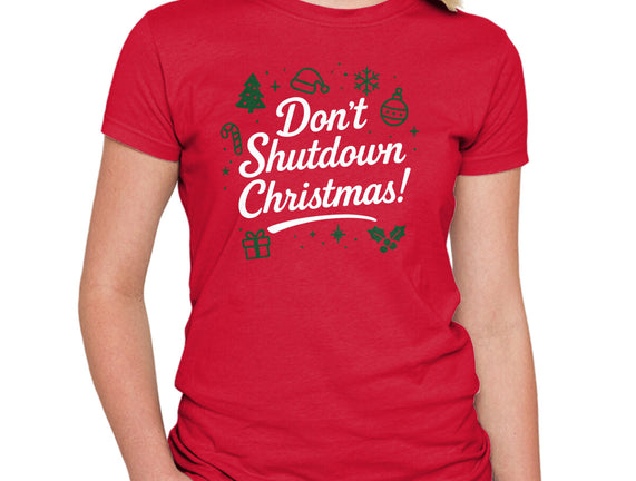Don't Shutdown Christmas