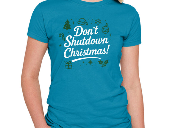 Don't Shutdown Christmas