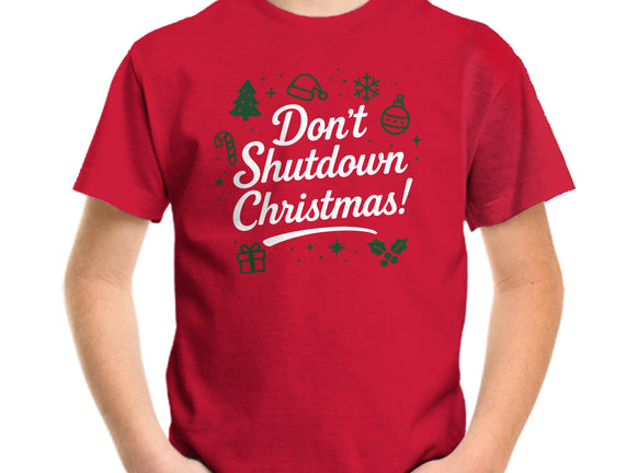 Don't Shutdown Christmas