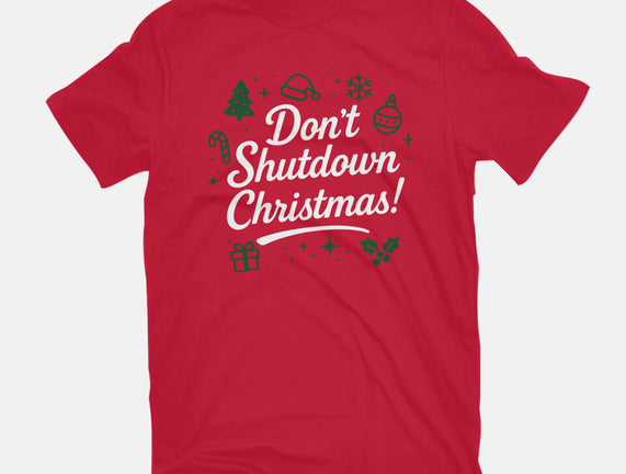 Don't Shutdown Christmas