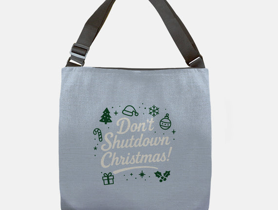 Don't Shutdown Christmas
