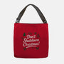Don't Shutdown Christmas-None-Adjustable Tote-Bag-Boggs Nicolas