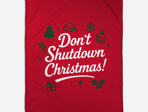 Don't Shutdown Christmas