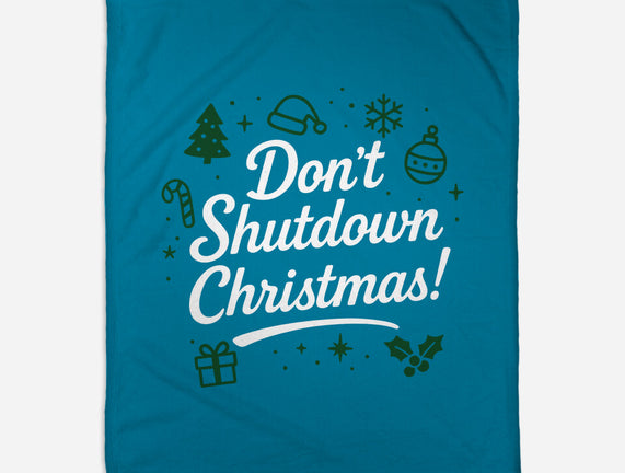Don't Shutdown Christmas