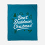 Don't Shutdown Christmas-None-Fleece-Blanket-Boggs Nicolas