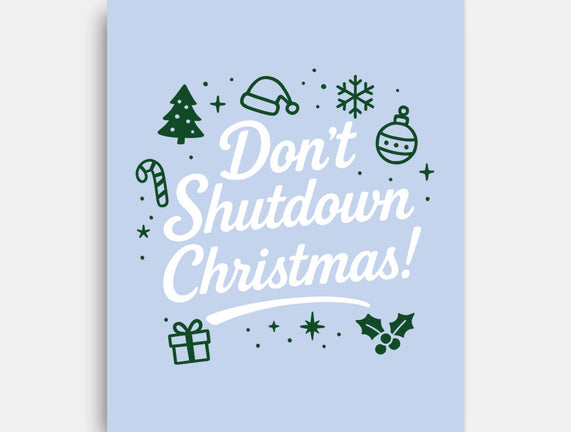 Don't Shutdown Christmas
