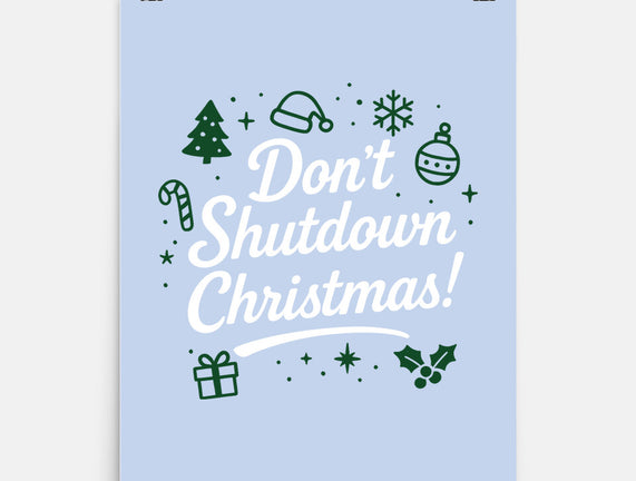 Don't Shutdown Christmas