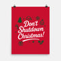 Don't Shutdown Christmas-None-Matte-Poster-Boggs Nicolas