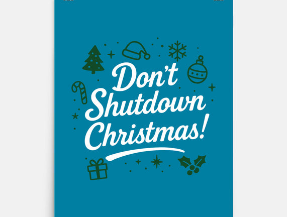 Don't Shutdown Christmas