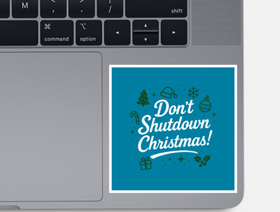 Don't Shutdown Christmas