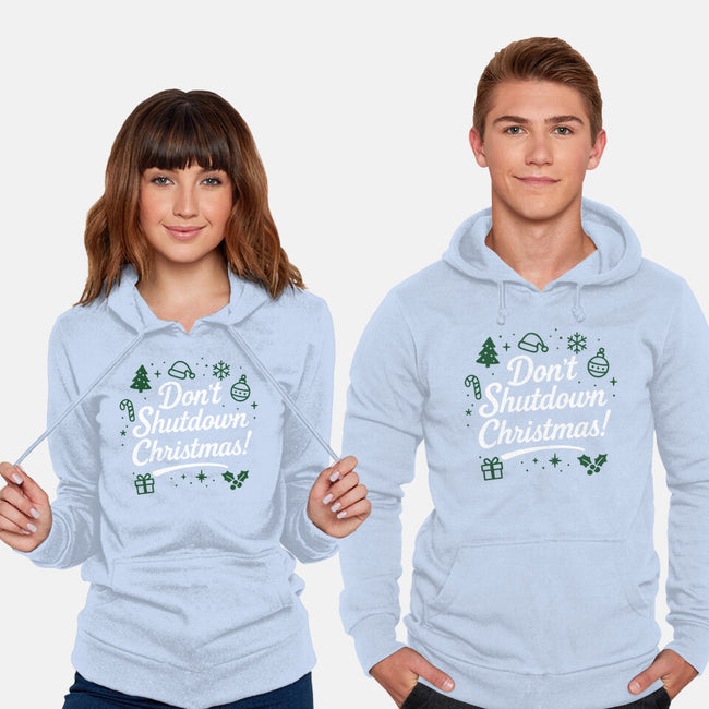 Don't Shutdown Christmas-Unisex-Pullover-Sweatshirt-Boggs Nicolas