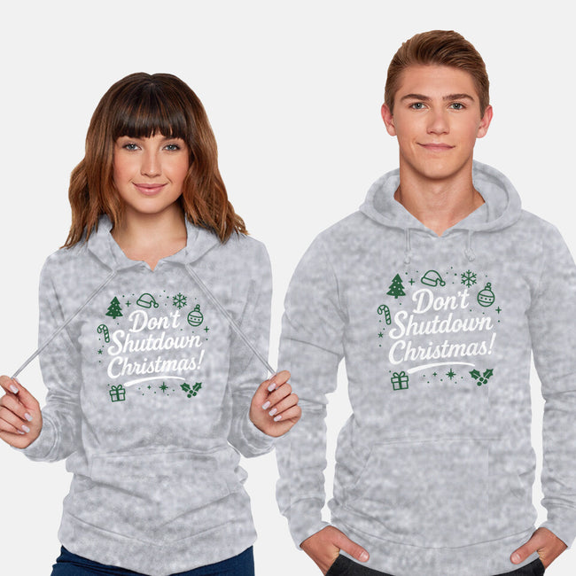 Don't Shutdown Christmas-Unisex-Pullover-Sweatshirt-Boggs Nicolas