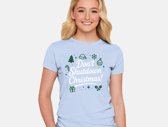 Don't Shutdown Christmas