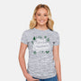 Don't Shutdown Christmas-Womens-Fitted-Tee-Boggs Nicolas