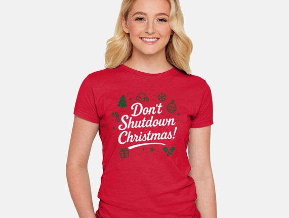 Don't Shutdown Christmas