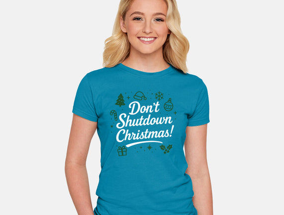 Don't Shutdown Christmas