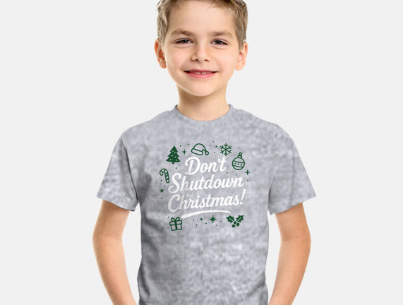 Don't Shutdown Christmas