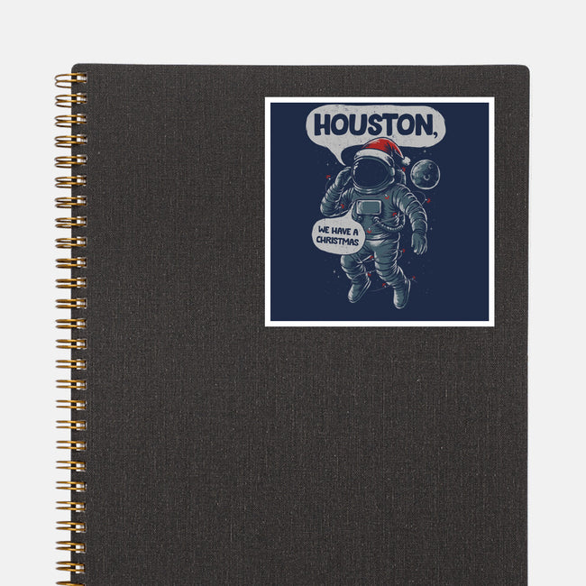 Houston We Have A Christmas-None-Glossy-Sticker-Umberto Vicente