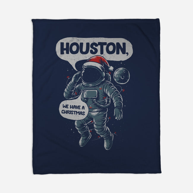 Houston We Have A Christmas-None-Fleece-Blanket-Umberto Vicente