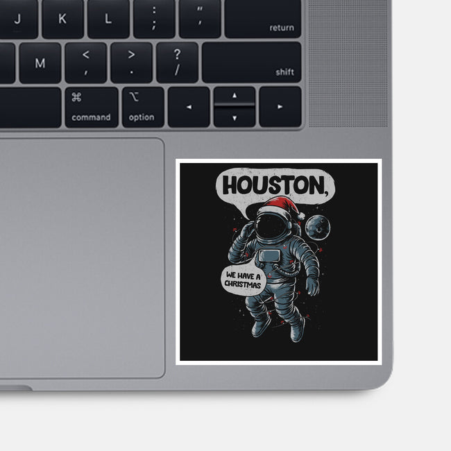 Houston We Have A Christmas-None-Glossy-Sticker-Umberto Vicente