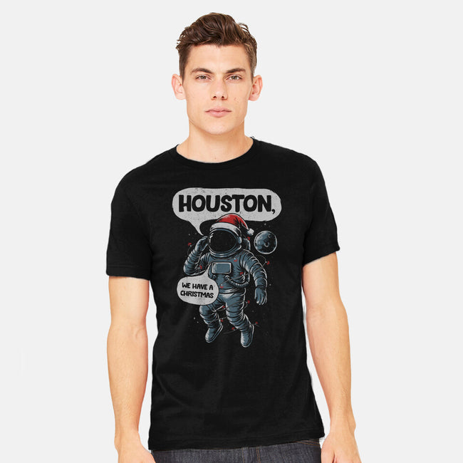 Houston We Have A Christmas-Mens-Heavyweight-Tee-Umberto Vicente