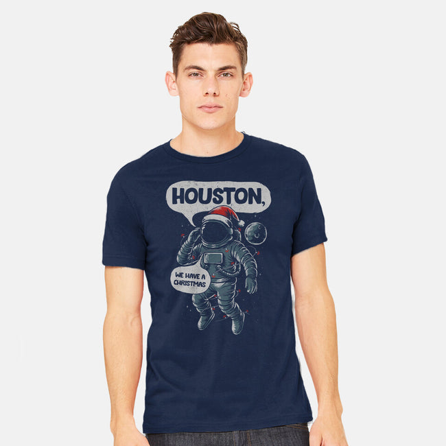 Houston We Have A Christmas-Mens-Heavyweight-Tee-Umberto Vicente