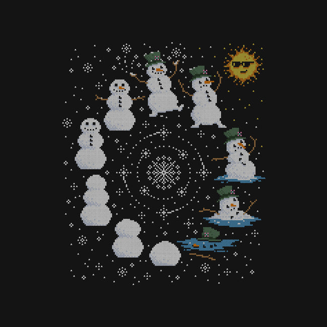 Snowman Life Cycle-Youth-Crew Neck-Sweatshirt-kg07