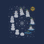 Snowman Life Cycle-Mens-Long Sleeved-Tee-kg07