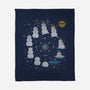 Snowman Life Cycle-None-Fleece-Blanket-kg07