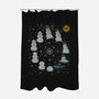 Snowman Life Cycle-None-Polyester-Shower Curtain-kg07