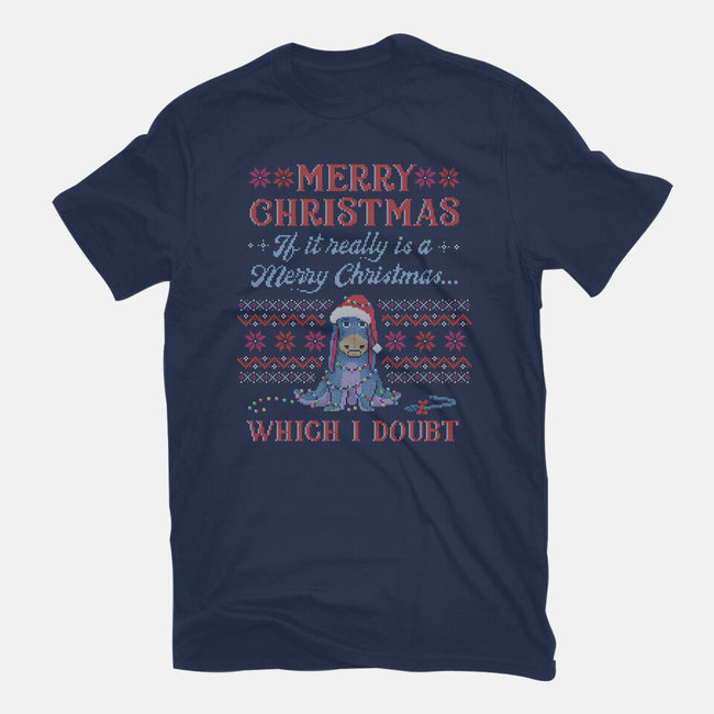 A Doubtful Merry Christmas-Womens-Basic-Tee-kg07