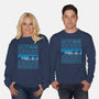 Greetings From Hoth-Unisex-Crew Neck-Sweatshirt-kg07