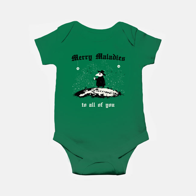 Merry Maladies-Baby-Basic-Onesie-Mattania