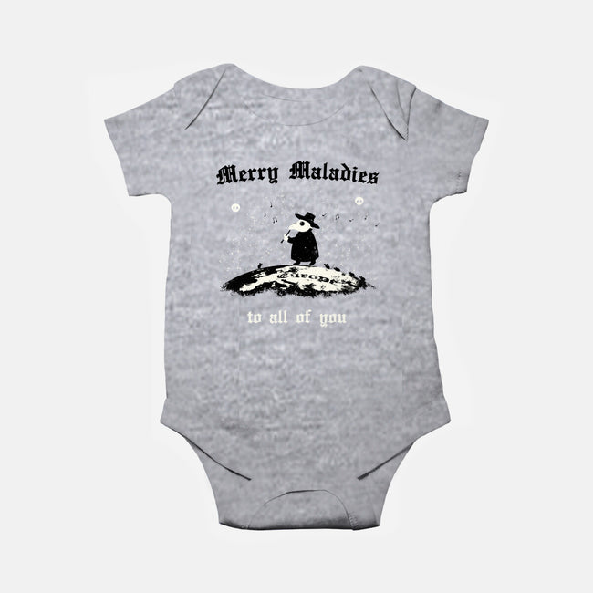 Merry Maladies-Baby-Basic-Onesie-Mattania