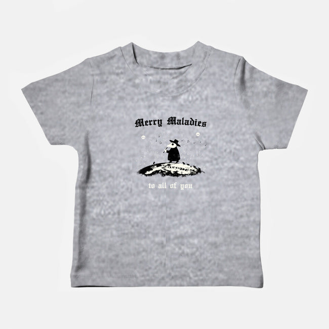 Merry Maladies-Baby-Basic-Tee-Mattania