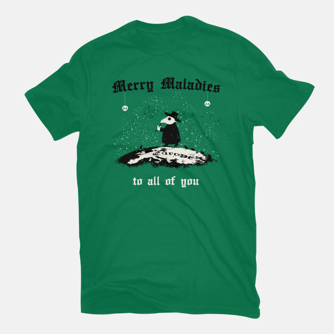 Merry Maladies-Mens-Basic-Tee-Mattania
