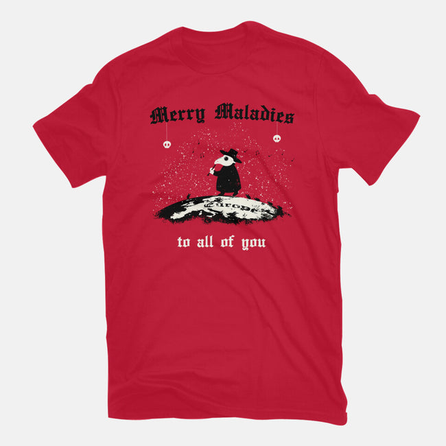 Merry Maladies-Mens-Basic-Tee-Mattania