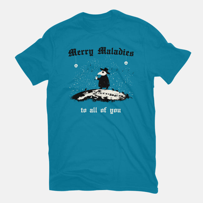 Merry Maladies-Womens-Basic-Tee-Mattania