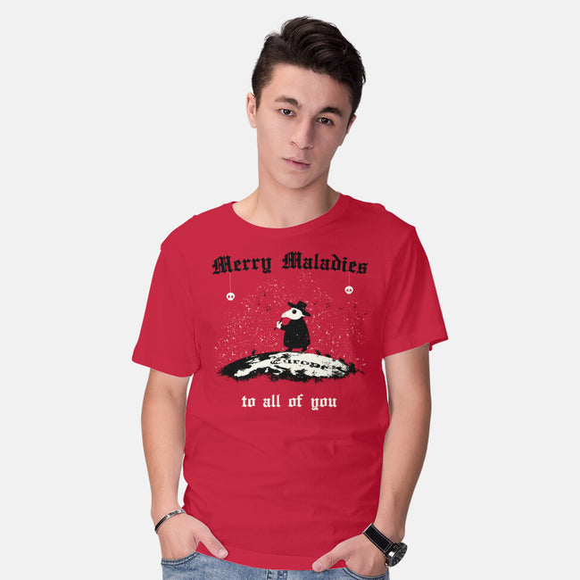 Merry Maladies-Mens-Basic-Tee-Mattania